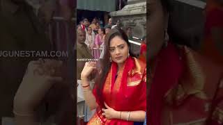 Star Anchor Sreemukhi Latest Tirumala Visit [upl. by Aiym840]