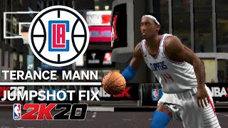 Terance Mann Jumpshot Fix 2k20 Mobile [upl. by Bove]