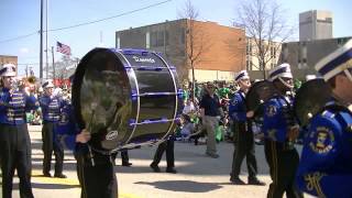 St Ignatius High School at Cleveland St Patricks Day Parade [upl. by Laryssa]