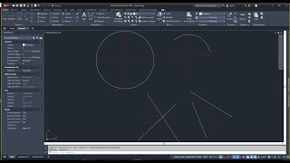 Autocad  Marque centrale Trait daxe COTCEN [upl. by Pandora]