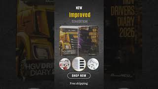 HGV Drivers Diary 2025 🤩👌 hgvdrivers lorry hgv [upl. by Ynohta]