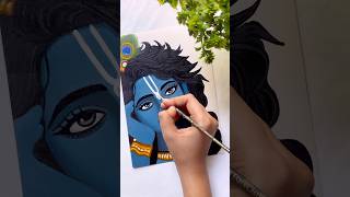 Shree krishna😍krishna tilak painting ❤️ krishna painting shorts [upl. by Budge]