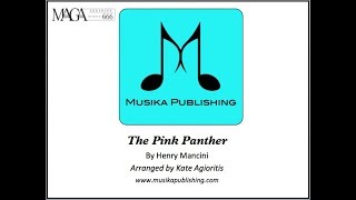 The Pink Panther  Clarinet Choir  ♪ Sheet Music ♪ [upl. by Harriette722]