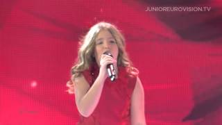 Lena Stamenković  Lenina pesma Serbia LIVE Junior Eurovision Song Contest 2015 [upl. by Esyle]