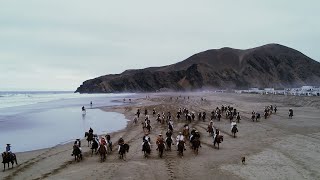 A CUATRO TIEMPOS TV  CABALGATA POR EL DIA DEL PADRE  16 JUNIO [upl. by Teyut]