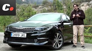 Kia Optima  Prueba  Test  Review en español  cochesnet [upl. by Anella41]