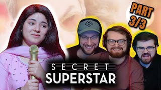 SECRET SUPERSTAR Movie Reaction Part 33 Zaira Wasim  Meher Vij  Aamir Khan  Raj Arjun [upl. by Nyliuqcaj]