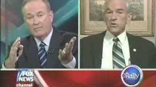 Ron Paul and Bill OReilly Duke It Out 091007 [upl. by Ledoux]