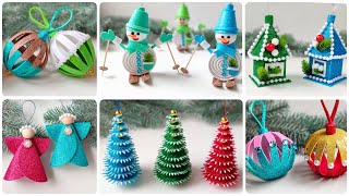 🔥6 Ideas 🎄 Christmas Decorations 🎅 DIY Christmas tree toys ☃️ Christmas crafts [upl. by Richey911]