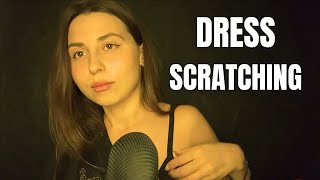 Prom Girl FAST Dress Scratching ASMR  Intense Fabric Scratching Triggers  Hand Sounds [upl. by Bow465]