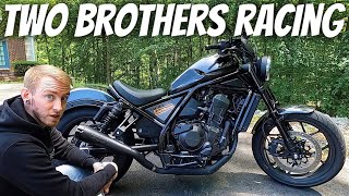 The Rebel 1100 TBR Exhaust SHOCKED Me Install amp Full Review [upl. by Lira]