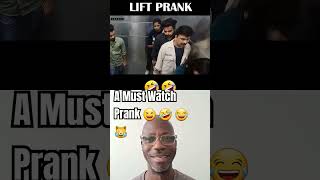 Prank On The Elevator funny comedy viralvideo prankvideo funny elevator joesreactivevibes [upl. by Adym]