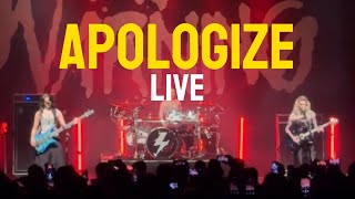 “Apologize” LIVE  Toronto ON 🇨🇦 TheWarning [upl. by Dulcle485]