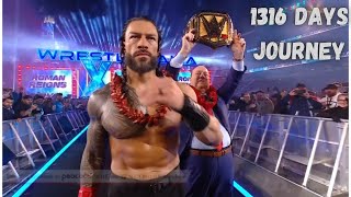 Roman Reigns WWE Journey 💀 Must Watch  WWE  Acknowledge Them [upl. by Aggi]