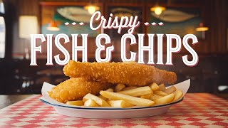 Crispy Fish amp Golden Fries The Ultimate Fish amp Chips Recipe 🐟🍟 [upl. by Magee793]