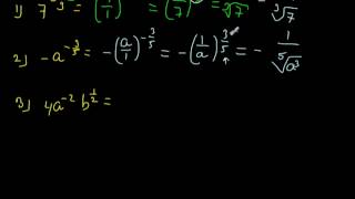 Zonder negatieve en gebroken exponenten [upl. by Nediarb]