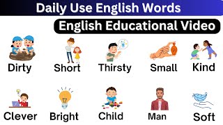 English Vocabulary  Daily Use Vocabulary in English  Common English Words [upl. by Mcgruter]