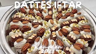 🌙 DATTES FOURRÉES POUR L’IFTAR • RAMDAN 2024 ✨ [upl. by Aivyls806]