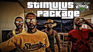 Grand Theft Auto 5 Online Gameplay Stimulus Package Night Out  Short Film [upl. by Talanian798]