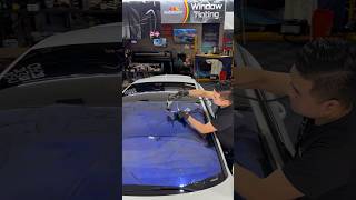 Chameleon Window Tint “Optimum 55” Audi A7 installation Part 1 [upl. by Ricoriki]