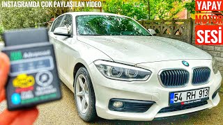 ÇOK PAYLAŞILAN UYGULAMA YAPAY MOTOR SESİ NASIL YAPILIR  BMW VE CİTROEN SPOR MOTOR SESİOBD CİHAZI [upl. by Zola476]