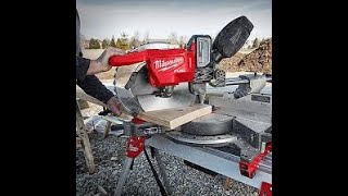 NEW Milwaukee M18 FUEL 12” Dual Bevel Sliding Compound Miter Saw With One Key Model 2739 [upl. by Enilrahc]