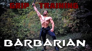 BATTLE AXE GRIP TRAINING Grims Grip Method and Talking [upl. by Magdala]