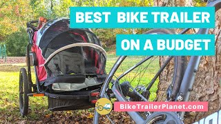 Best Bike Trailer amp Stroller on a Budget  Schwinn Joyrider Review shorts [upl. by Dlawso]