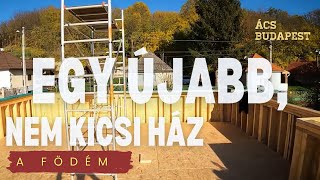 Egy újabb NEM KICSI ház  Födém és a szarufák  3 Rész [upl. by Cleti]