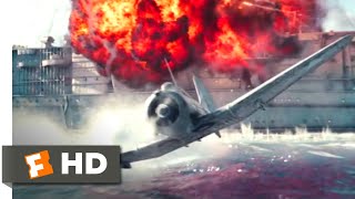 Midway 2019  Destroying the Akagi Scene 710  Movieclips [upl. by Towill811]