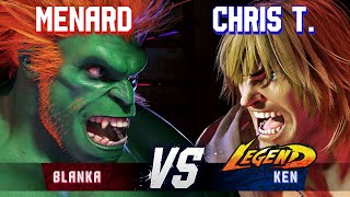 SF6 ▰ MENARD Blanka vs CHRIS TATARIAN Ken ▰ High Level Gameplay [upl. by Lunn15]