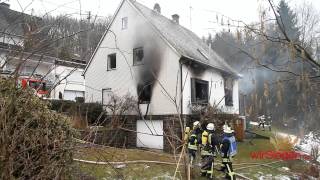 Seelbach Fernseher löst Feuer aus  Brand zerstört Wohnhaus [upl. by Dannon]