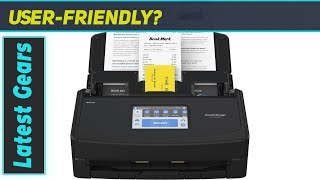 ScanSnap iX1600 The Ultimate Document Scanner with WiFi amp Touchscreen [upl. by Rubina795]