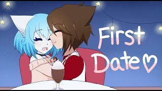 Our First Date Wolfychu and SweetoTOONS [upl. by Sotnas116]