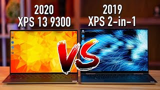 2020 XPS 13 9300 vs XPS 2in1  SHOCKINGLY Different [upl. by Acirderf]