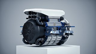 The VETUS ELINE  The electric marine engine [upl. by Obau]