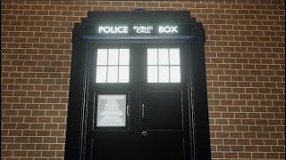 11th Doctors TARDIS dematerializing in Blender [upl. by Mapel101]