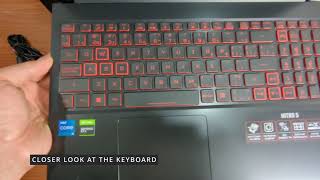 ACER NITRO 5 Gaming laptop unboxing  AN51557 [upl. by Yedok498]