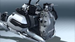 BMW Motorcycles R1200GS WaterCooled Boxer Engine internal view Video [upl. by Lindo]