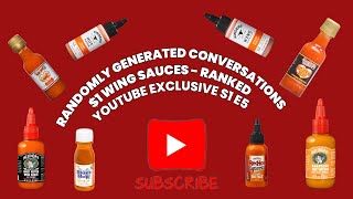 Taste Test 1 Wing Sauces Ranked Spice and Flavor [upl. by Eniroc877]