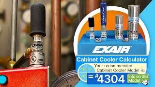 How to Use EXAIRs Cabinet Cooler® System Calculator [upl. by Cohdwell]