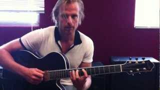 Andreas Oberg  Whole Tone Scale Over Minor Chords [upl. by Ainahpets]