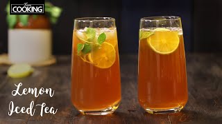 Iced Lemon Tea  Ice Tea l lemon tea l Summer Drinks  How to make Iced Tea  Homemade Ice Tea [upl. by Toomin688]