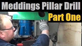 Part 14 Meddings Bench Pillar Drill Refurbishment  Motor Replacement [upl. by Ibbie]