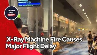 Changi Airport on High Alert XRay Machine Fire Causes Major Flight Delay – What Really Happened [upl. by Downes61]