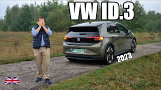 Volkswagen ID 3 Pro S 2023 facelift  Any Improvements ENG  Test Drive and Review [upl. by Janaya452]