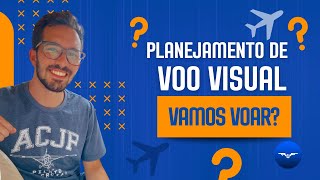 Como é feito um Planejamento para voo visual [upl. by Pepe]