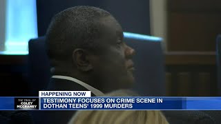 Testimony focuses on crime scene in Dothan teens murders [upl. by Pegma703]