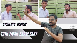 12th Tamil Examstudents honest reviewpublic exam 2024 [upl. by Znieh]