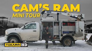 Inside a RAM 5500 Heavy Duty Mechanic Service Truck [upl. by Kellby956]